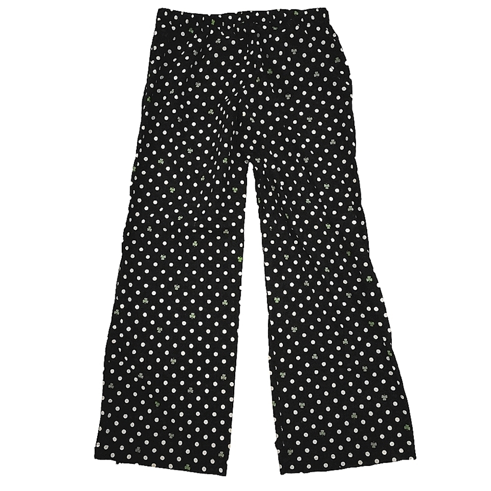 Old Navy Cotton Black white polka dots Clover Lounge Wear - Picture 3 of 6